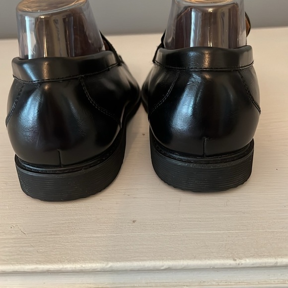 Steve Madden Nyleo Black Vegan Rubber Sole Penny Loafers Size 8.5 main image 8